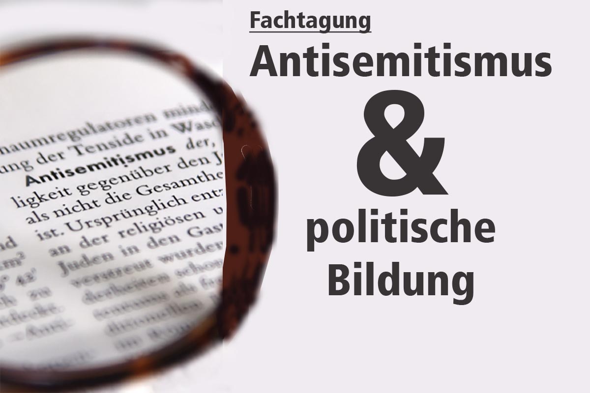 Teaser Fachtagung Antisemitismus und pol. Bildung