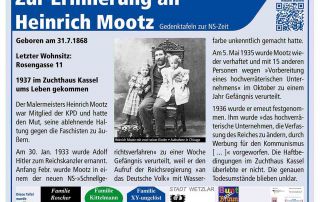 Bildvorschau auf Tafel 15 zu Ehren Heinrich Mootz